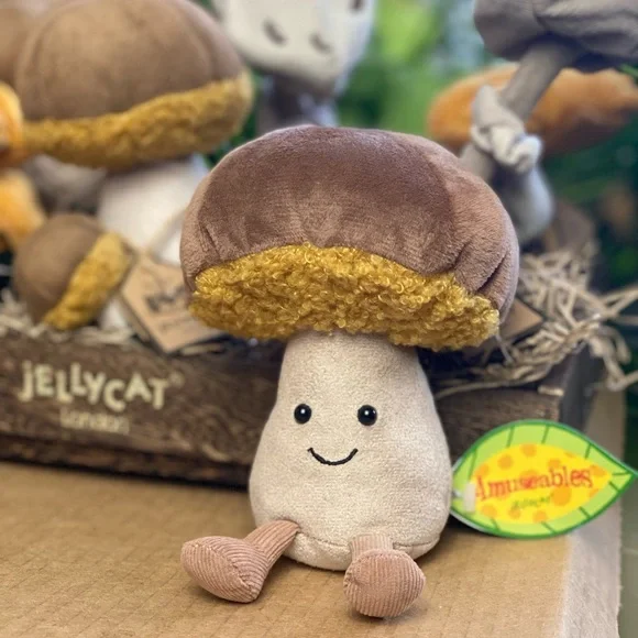 Jellycat Amusebles Toadstool Mushroom - Picture 1 of 14